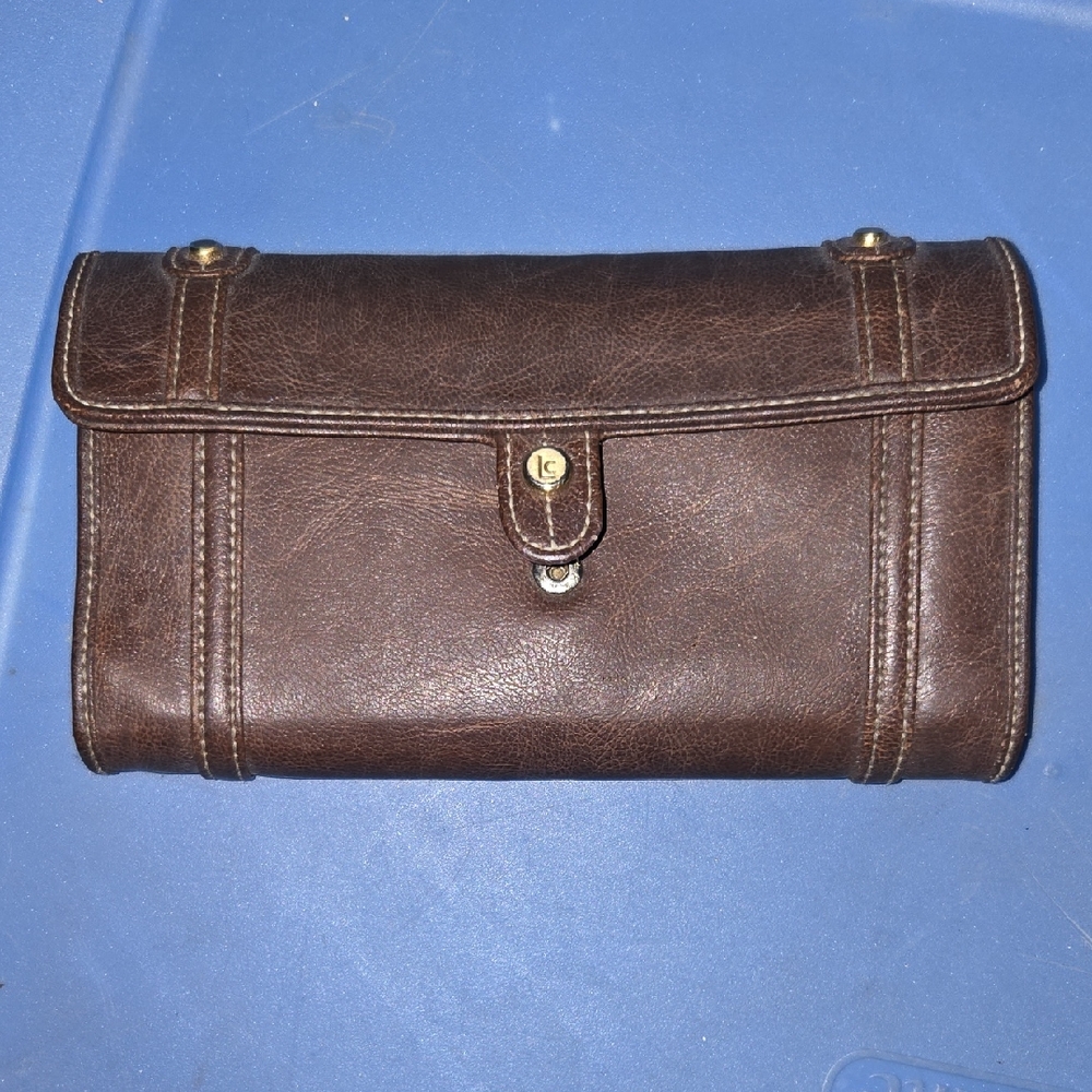 Lauren Conrad Brown Leather Wallet